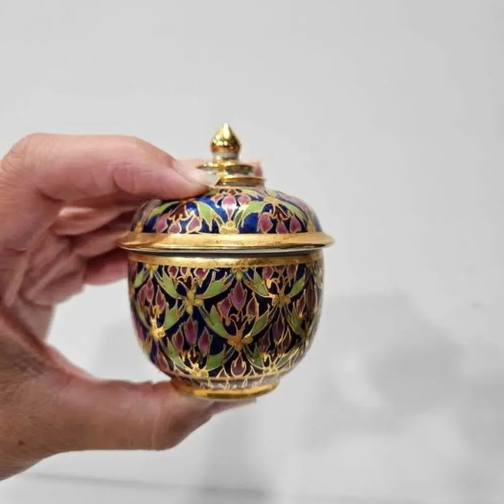 Thai Benjarong Trinket Box
